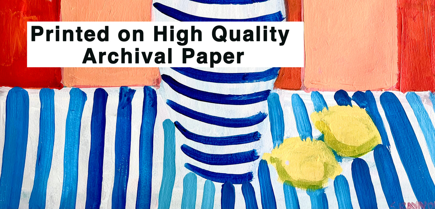 Print of the Month Club - A "Pop" of Color - Subscription