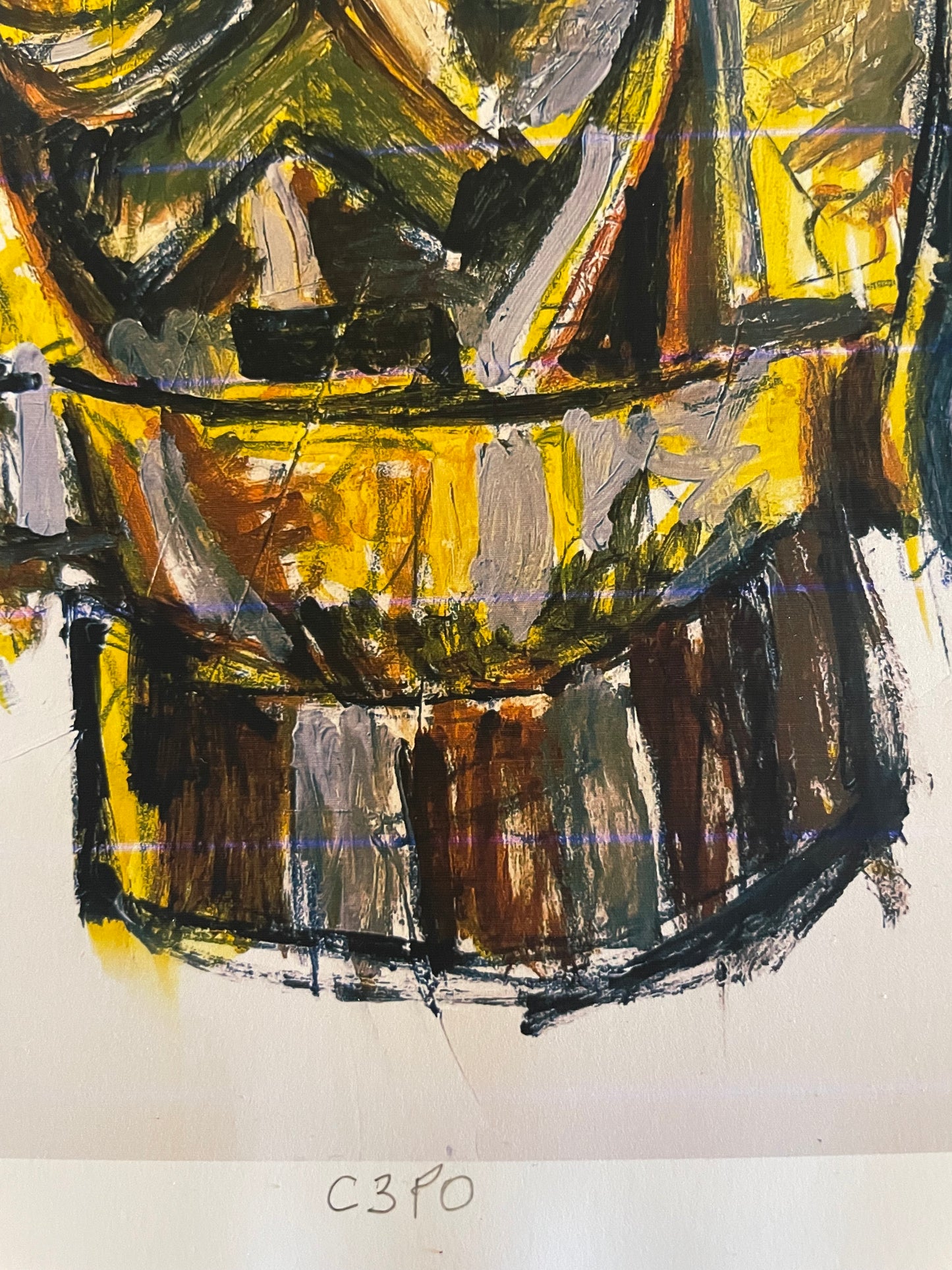 C3PO - High Quality Archival Artist Print 8x10- Signed and numbered- Edition of 50
