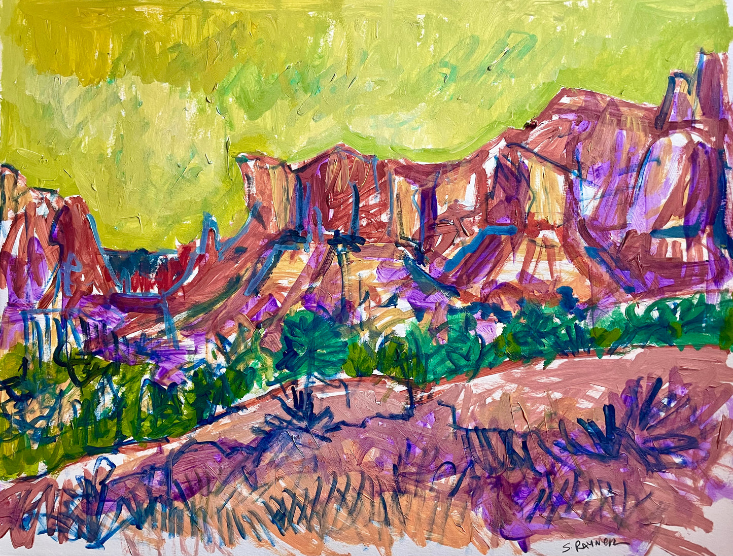 Painted Desert Sedona Original Work of Art