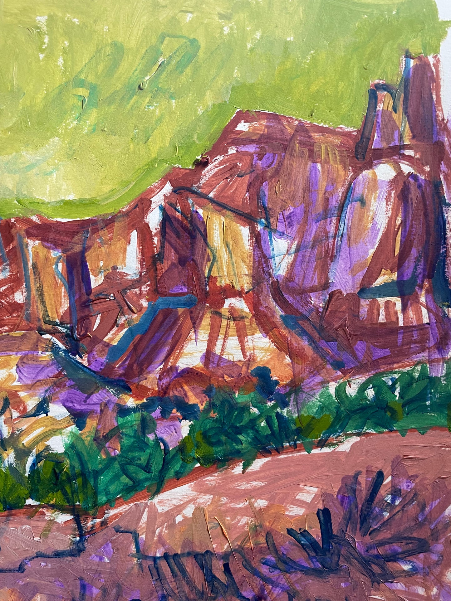 Painted Desert Sedona Original Work of Art