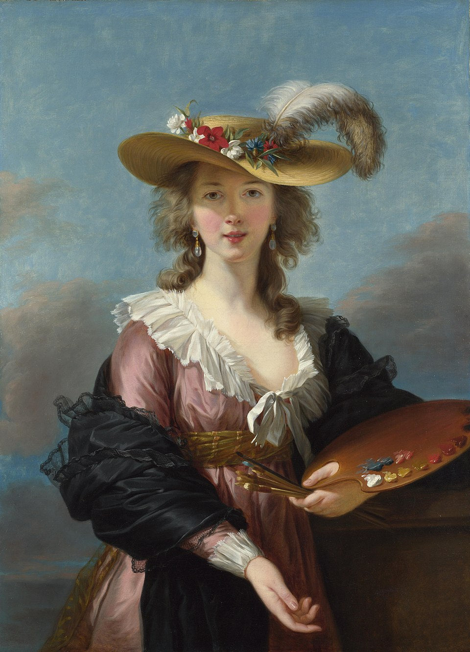 Elisabeth Vigée Le Brun Art History Sticker (2x3) 50 Artists you should know series
