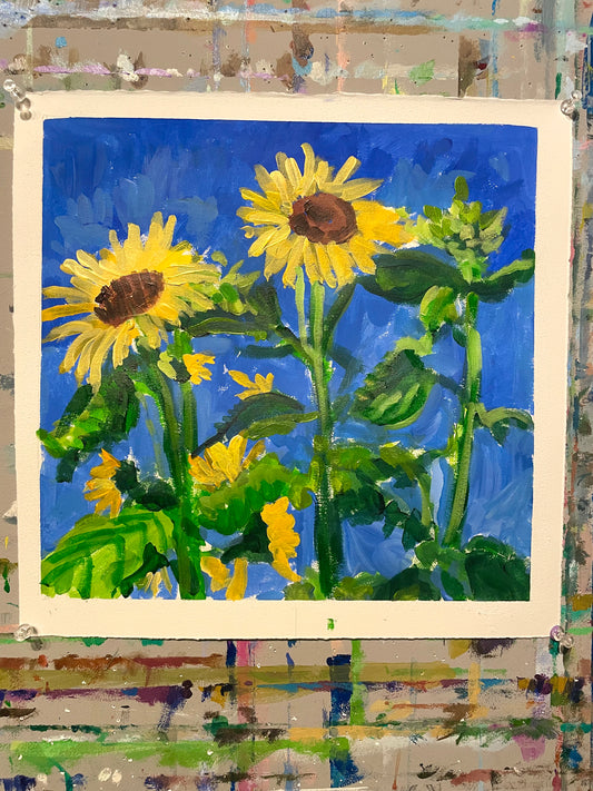 Sunflower Garden, #5 of 50 Places in 50 Paintings
