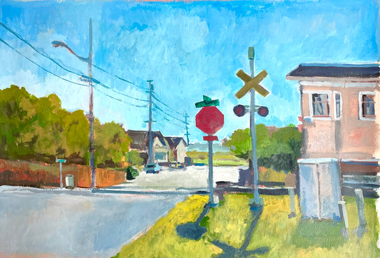 California Railroad Crossing