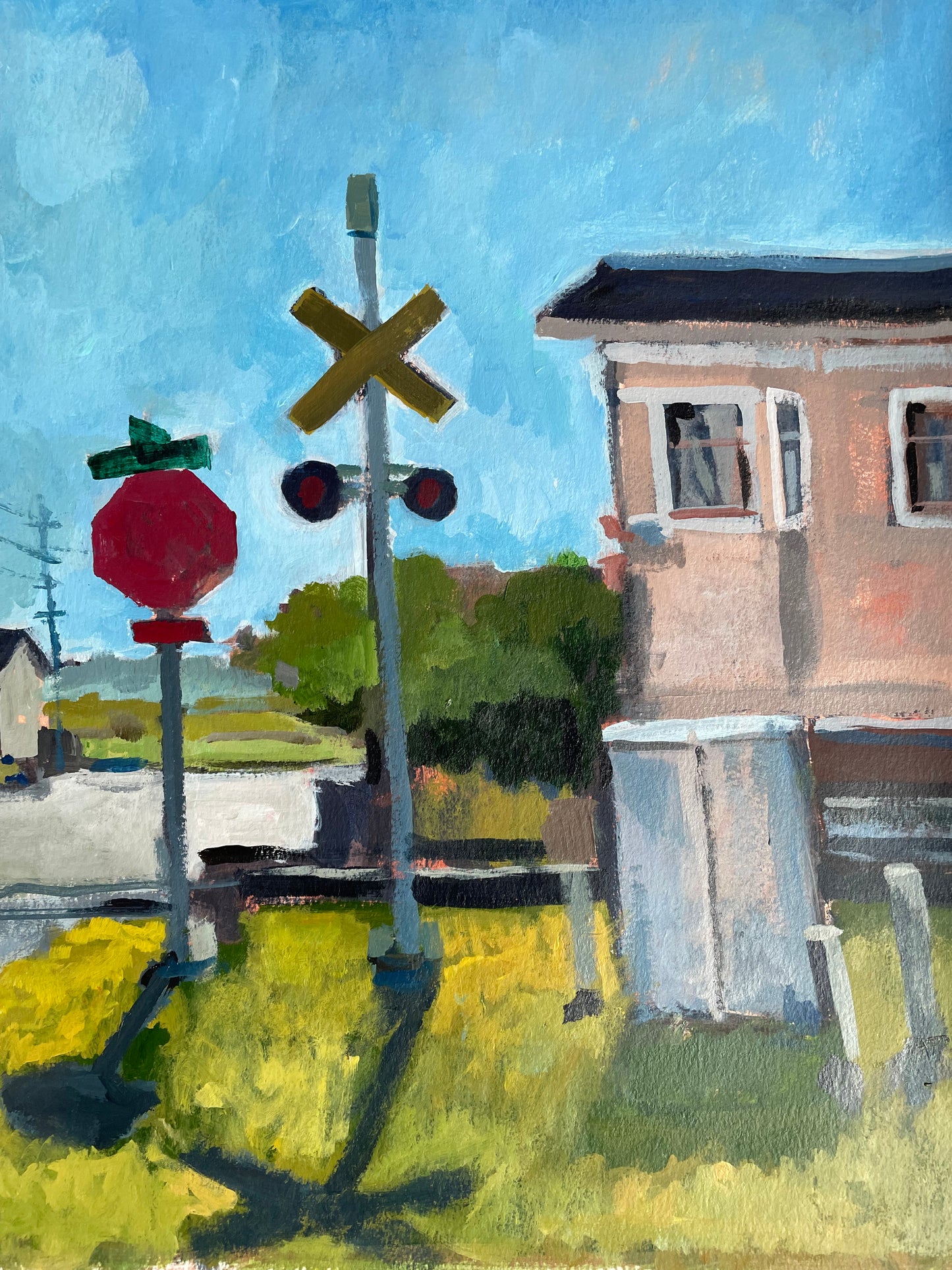 California Railroad Crossing