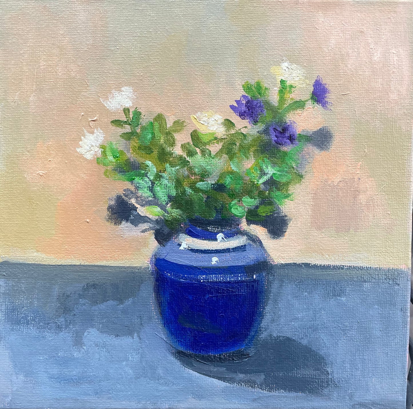 4 Print Special, Flowers and Fruit, Digital Prints on Linen Paper, 100 Paintings in 100 Days, #66, #80, #82, and #86