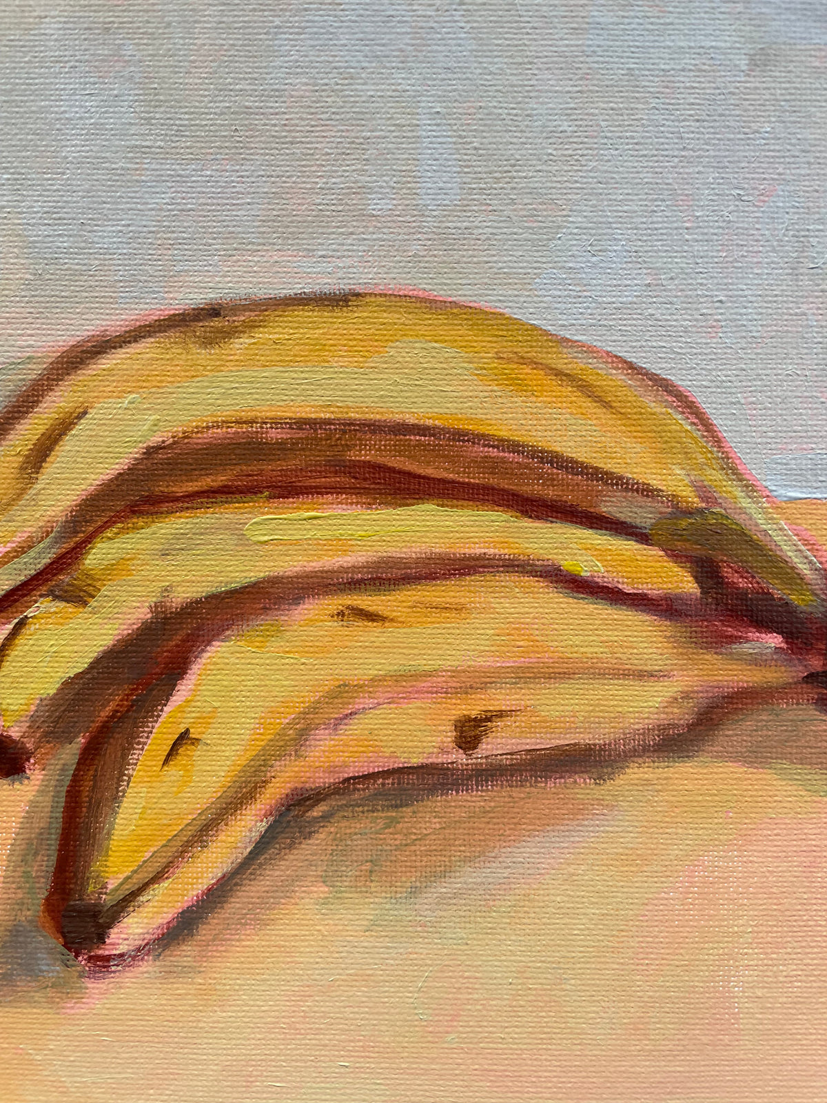 Three's a Bunch, Oil on canvas panel, #99 of 100 Paintings in 100 Days