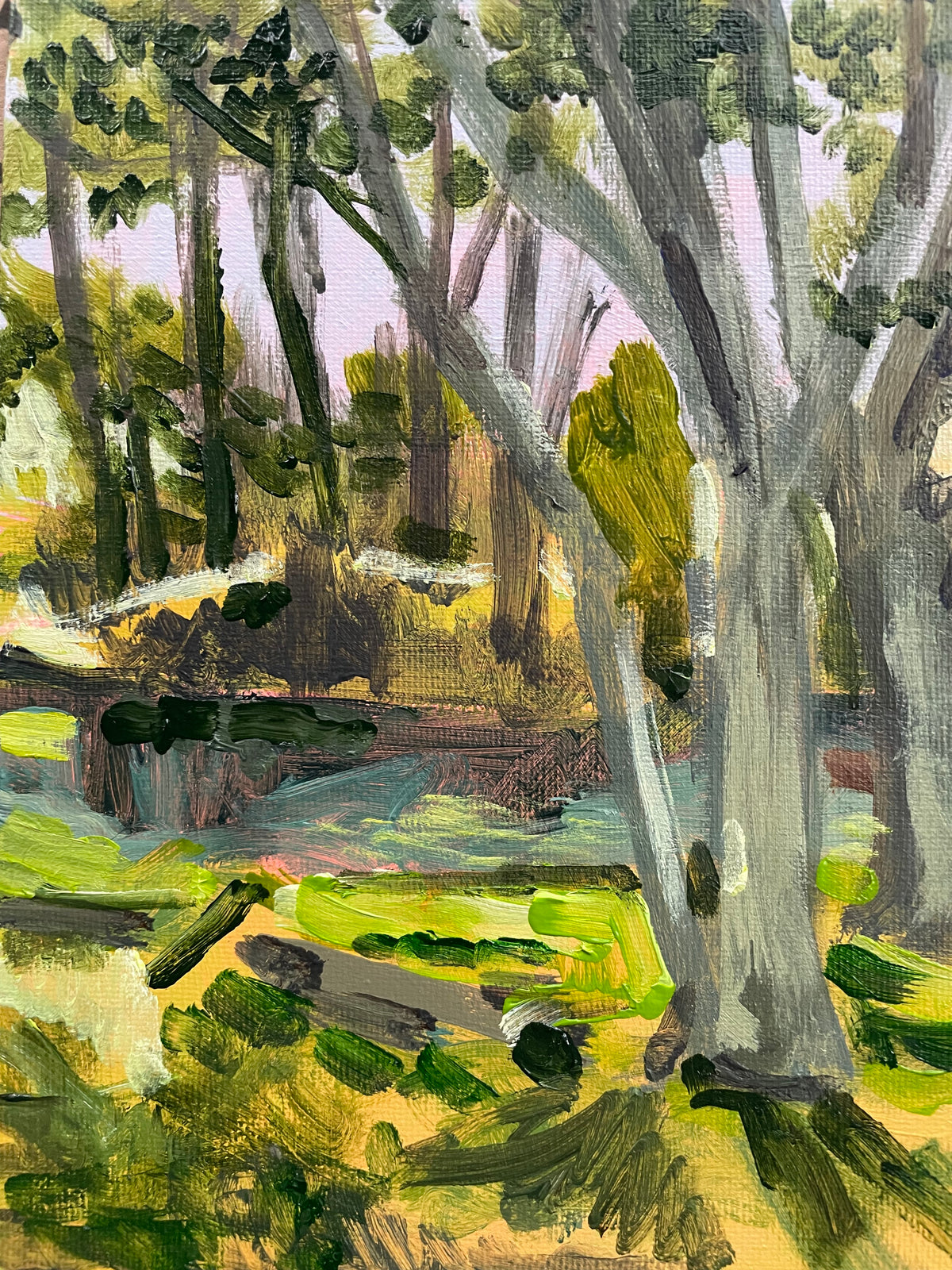 Sunny Glade near the Blue Ridge Parkway, #3 of 50 Places in 50 Paintings