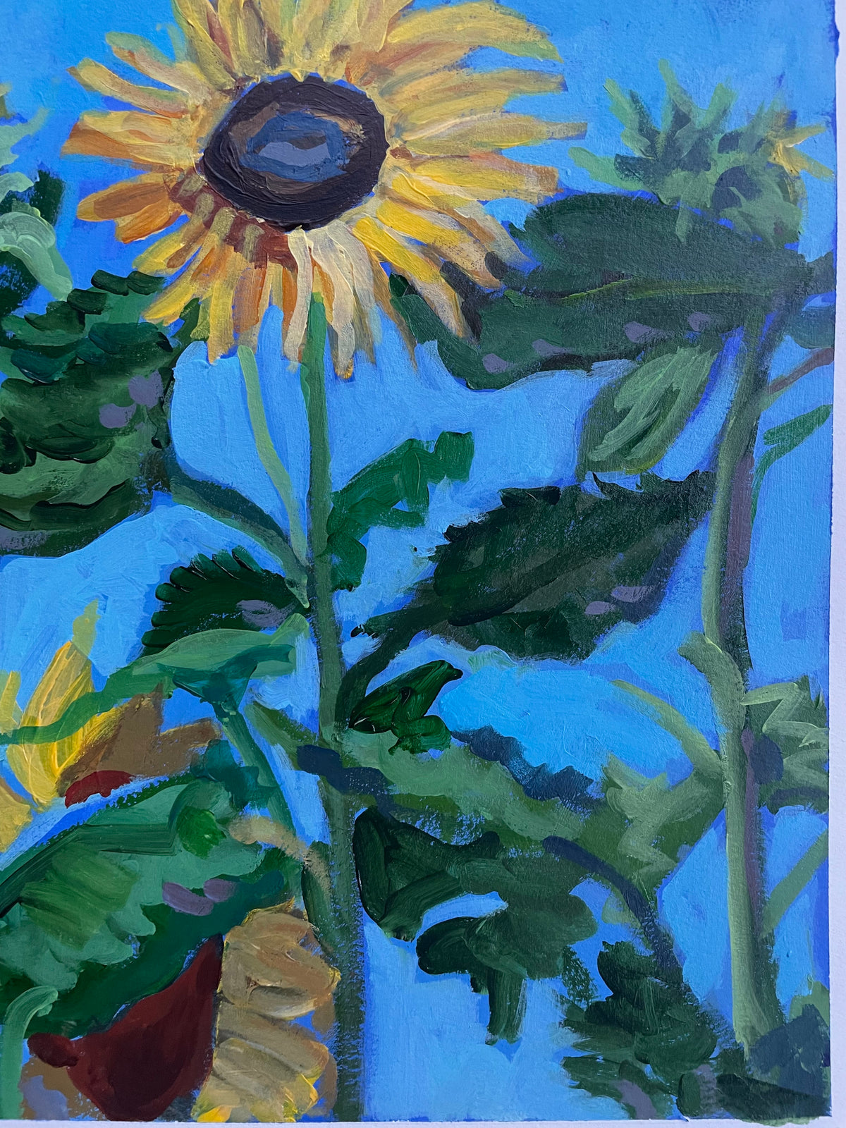 Sunflower Portrait, #6 of 50 Places in 50 Paintings