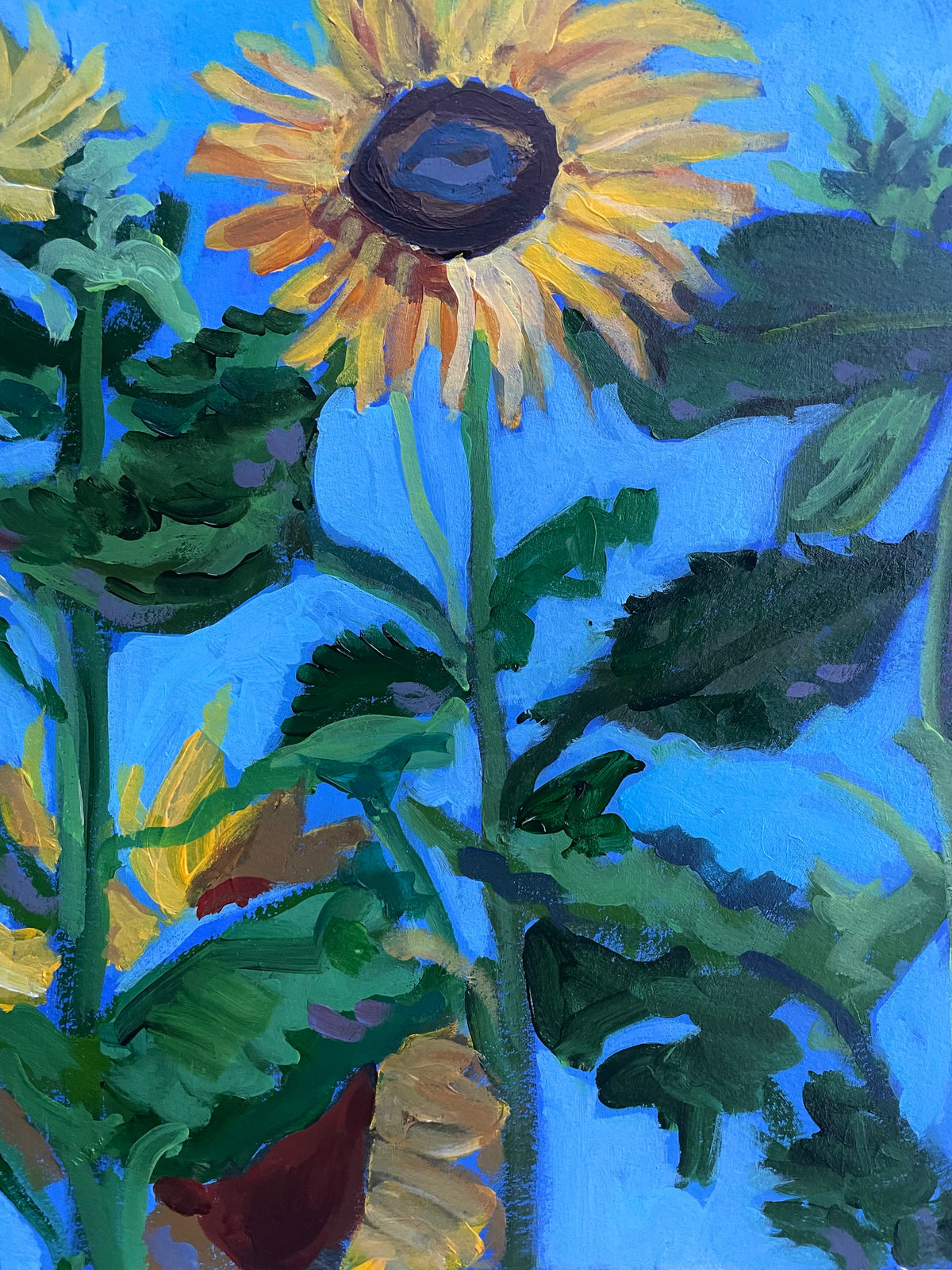 Sunflower Portrait, #6 of 50 Places in 50 Paintings