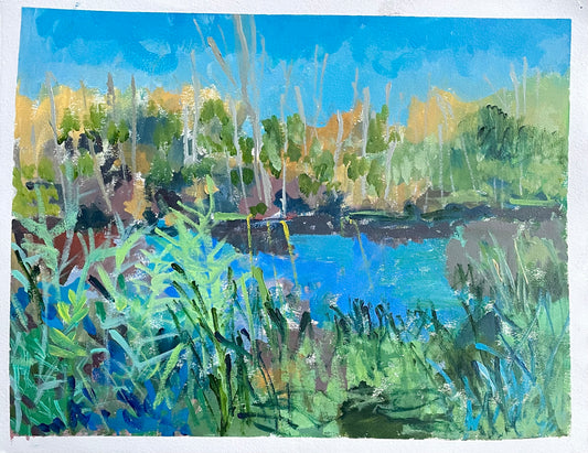 Alligator Refuge, #6 of 50 Places in 50 Paintings