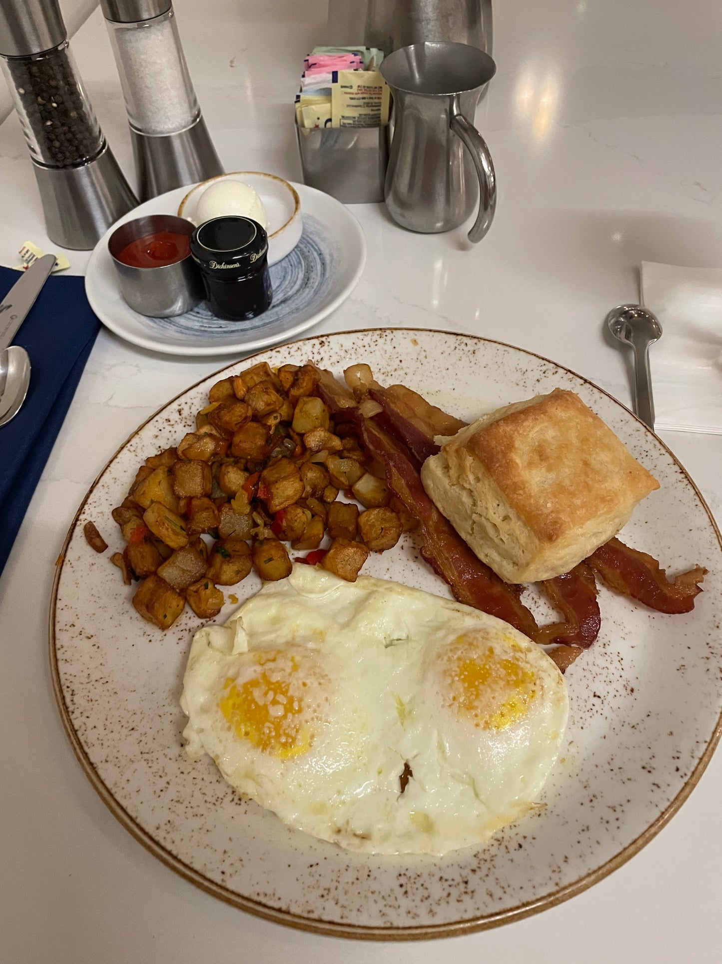 Breakfast at Steakhouse 71, Walt Disney World 6x6 inch Signed Archival Digital Print