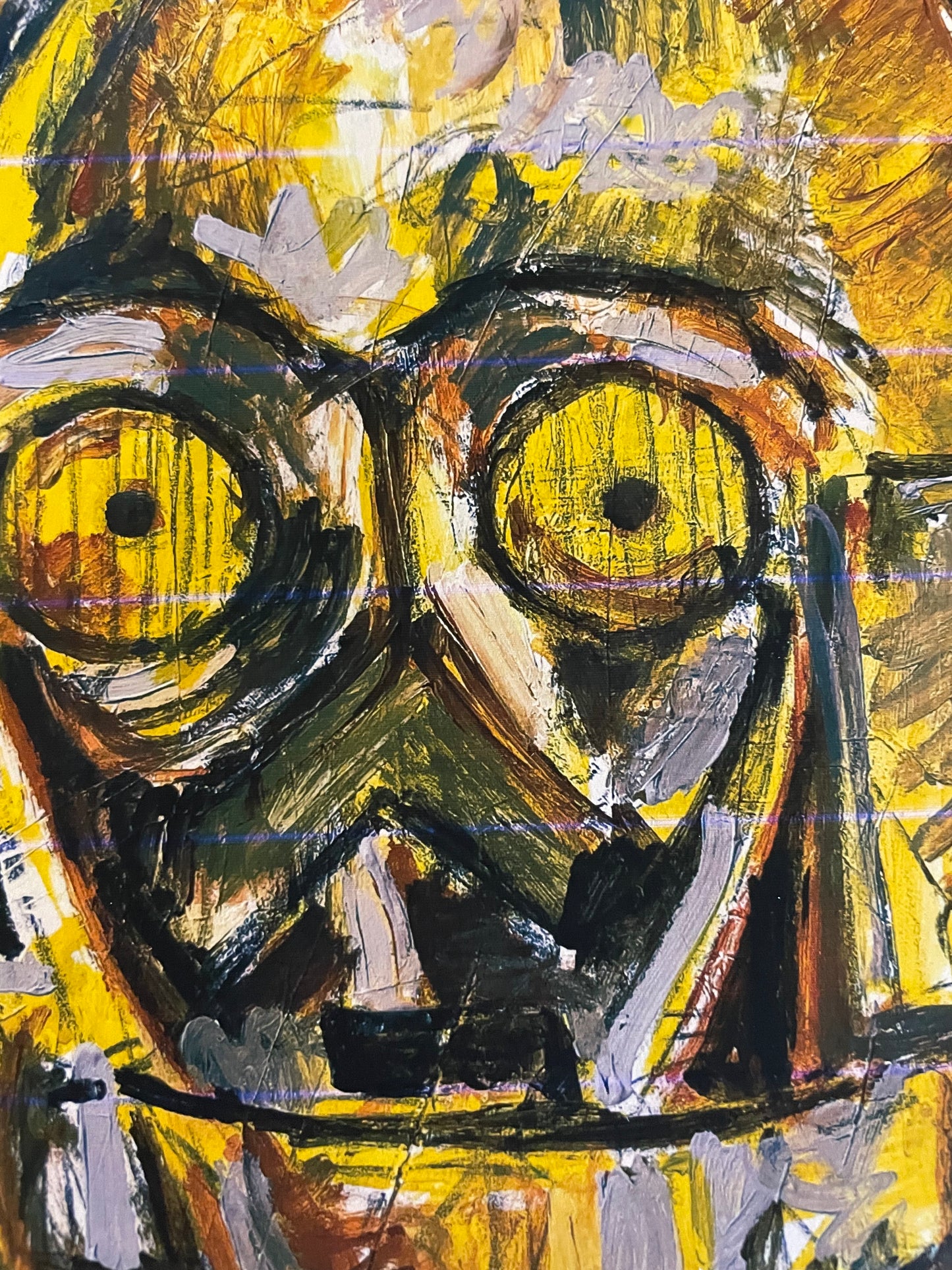 C3PO - High Quality Archival Artist Print 8x10- Signed and numbered- Edition of 50