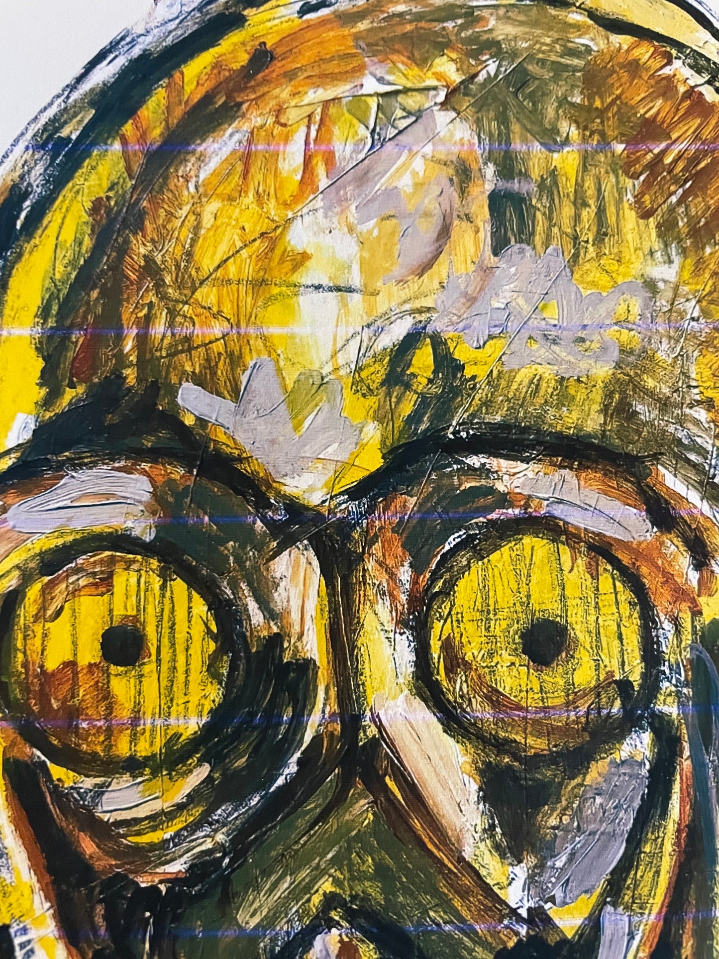 C3PO - High Quality Archival Artist Print 8x10- Signed and numbered- Edition of 50