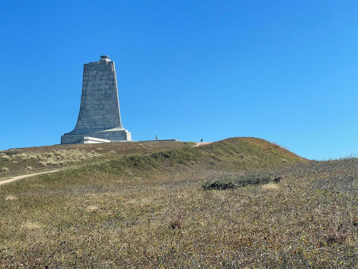 Original Gouache - Kitty Hawk Memorial - Outer Banks, North Carolina