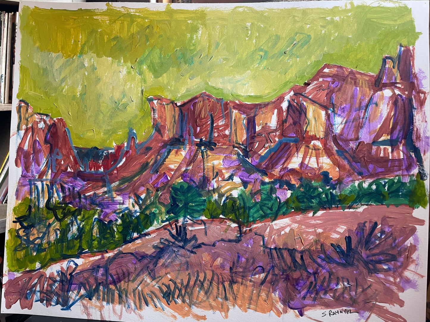Painted Desert Sedona Original Work of Art