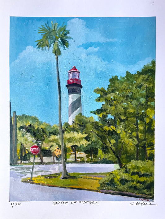 Beacon on Anastasia, Limited Edition Hand Signed Print, 8x10
