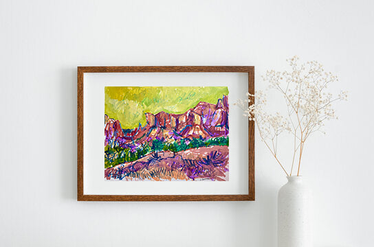 Painted Desert Sedona Original Work of Art